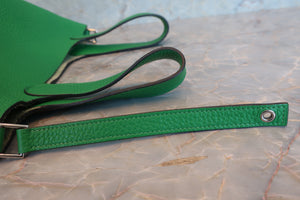 HERMES／エルメス ピコタンロックＰＭ トリヨンクレマンス バンブー □R刻印 ハンドバッグ 700070204