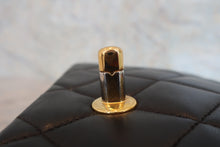 画像をギャラリービューアに読み込む, CHANEL/シャネル ダイアナマトラッセチェーンショルダーバッグ ラムスキン ブラック/ゴールド金具 ショルダーバッグ 800030050
