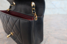 画像をギャラリービューアに読み込む, CHANEL/シャネル ダイアナマトラッセチェーンショルダーバッグ ラムスキン ブラック/ゴールド金具 ショルダーバッグ 800030050
