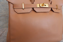 Load image into Gallery viewer, HERMES HAUT A COURROIRE 32 Graine Couchevel leather Natural 〇Z Engraving Hand bag 600070138
