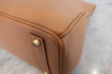 Load image into Gallery viewer, HERMES HAUT A COURROIRE 32 Graine Couchevel leather Natural 〇Z Engraving Hand bag 600070138
