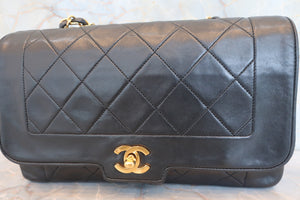 CHANEL/シャネル マトラッセチェーンショルダーバッグ ラムスキン ブラック/ゴールド金具 ショルダーバッグ 700060181