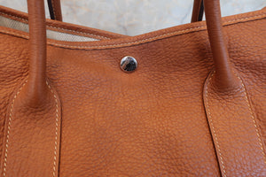 HERMES／エルメス ガーデンパーティPM ネゴンダ ゴールド □K刻印 トートバッグ 700060240