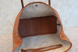 HERMES／エルメス ガーデンパーティPM ネゴンダ ゴールド □K刻印 トートバッグ 700060240