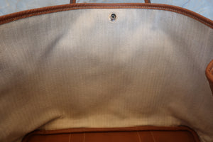 HERMES／エルメス ガーデンパーティPM ネゴンダ ゴールド □K刻印 トートバッグ 700060240