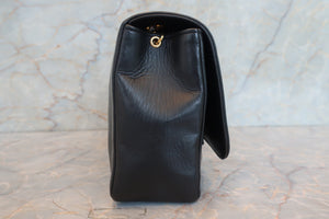 CHANEL/シャネル マトラッセチェーンショルダーバッグ ラムスキン ブラック/ゴールド金具 ショルダーバッグ 700060181
