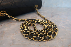 CHANEL/シャネル マトラッセチェーンショルダーバッグ ラムスキン ブラック/ゴールド金具 ショルダーバッグ 700060181