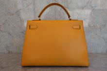 将图片加载到图库查看器，HERMES KELLY 32 Graine Couchevel leather Jaune ○W刻印 Shoulder bag 800070060
