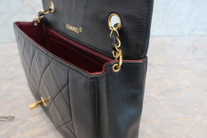 CHANEL/シャネル マトラッセチェーンショルダーバッグ ラムスキン ブラック/ゴールド金具 ショルダーバッグ 700060181