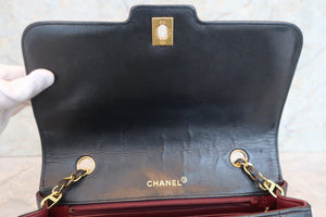 CHANEL/シャネル マトラッセチェーンショルダーバッグ ラムスキン ブラック/ゴールド金具 ショルダーバッグ 700060181