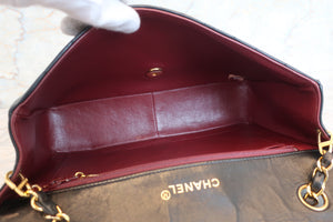 CHANEL/シャネル マトラッセチェーンショルダーバッグ ラムスキン ブラック/ゴールド金具 ショルダーバッグ 700060181