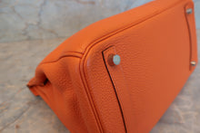 画像をギャラリービューアに読み込む, HERMES／エルメス バーキン30 トゴ オレンジ □L刻印 ハンドバッグ 700080142
