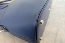 將圖片載入圖庫檢視器 HERMES／エルメス ボリード31 ボックスカーフ ブルー □J刻印 ハンドバッグ 800010167
