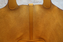 将图片加载到图库查看器，HERMES PICOTIN LOCK PM Tressage Epsom leather Jaune ambre/Brique/White C刻印 Hand bag 800040068
