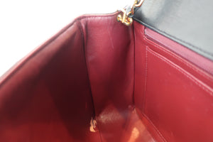 CHANEL/シャネル マトラッセチェーンショルダーバッグ ラムスキン ブラック/ゴールド金具 ショルダーバッグ 700060181