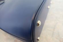 將圖片載入圖庫檢視器 HERMES／エルメス ボリード31 ボックスカーフ ブルー □J刻印 ハンドバッグ 800010167
