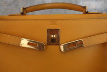 将图片加载到图库查看器，HERMES KELLY 32 Graine Couchevel leather Jaune ○W刻印 Shoulder bag 800070060
