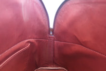 将图片加载到图库查看器，HERMES  BOLIDE 31 Box carf leather Rouge H □D刻印 Hand bag 700070188
