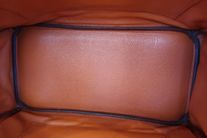 HERMES／エルメス バーキン30 トゴ オレンジ □L刻印 ハンドバッグ 700080142