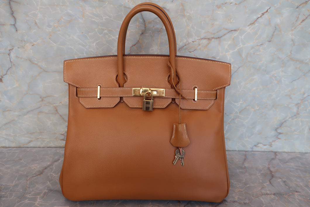 HERMES／エルメス オータクロア32 クシュベル ナチュラル □A刻印 ハンドバッグ 700070143