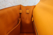 将图片加载到图库查看器，HERMES KELLY 32 Graine Couchevel leather Jaune ○W刻印 Shoulder bag 800070060
