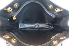 Load image into Gallery viewer, CHANEL Triple CC Chain shoulder Caviar skin Black/Gold hadware Shoulder bag 800060041

