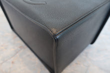 画像をギャラリービューアに読み込む, CHANEL/シャネル ココマークバニティ キャビアスキン ブラック/ゴールド金具 バニティ 800030051
