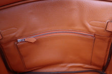 画像をギャラリービューアに読み込む, HERMES／エルメス バーキン30 トゴ オレンジ □L刻印 ハンドバッグ 700080142
