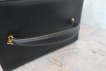 画像をギャラリービューアに読み込む, CHANEL/シャネル ココマークバニティ キャビアスキン ブラック/ゴールド金具 バニティ 800030051
