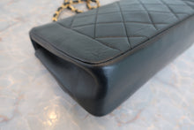 Load image into Gallery viewer, CHANEL  Diana matelasse chain shoulder bag Lambskin Black/Gold hadware Shoulder bag 800090060
