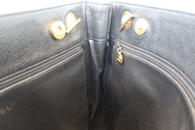 Load image into Gallery viewer, CHANEL Triple CC Chain shoulder Caviar skin Black/Gold hadware Shoulder bag 800060041
