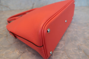 HERMES／エルメス ボリード27 ヴォーエプソン ローズジャイプール X刻印 ショルダーバッグ 700080204