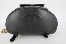 画像をギャラリービューアに読み込む, CHANEL/シャネル マトラッセチェーンリュック ラムスキン ブラック/ゴールド金具 リュック 800100120

