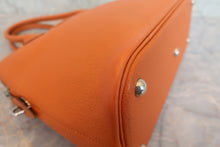 將圖片載入圖庫檢視器 HERMES／エルメス ボリード31 シェーブル オレンジ □H刻印 ショルダーバッグ 800010140
