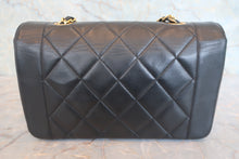 画像をギャラリービューアに読み込む, CHANEL/シャネル ダイアナマトラッセチェーンショルダーバッグ ラムスキン ブラック/ゴールド金具 ショルダーバッグ 800030053
