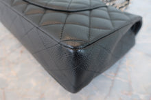 將圖片載入圖庫檢視器 CHANEL/シャネル マトラッセWフラップWチェーンショルダーバッグ キャビアスキン ブラック/シルバー金具 ショルダーバッグ 800050063

