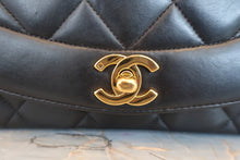 画像をギャラリービューアに読み込む, CHANEL/シャネル ダイアナマトラッセチェーンショルダーバッグ ラムスキン ブラック/ゴールド金具 ショルダーバッグ 800030053
