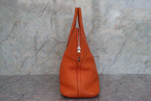 HERMES／エルメス ボリード35 トリヨンクレマンス オレンジ □G刻印 ハンドバッグ 700090226