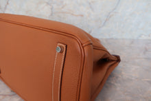 画像をギャラリービューアに読み込む, HERMES／エルメス バーキン35 トゴ ゴールド □H刻印 ハンドバッグ 700110055
