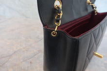 画像をギャラリービューアに読み込む, CHANEL/シャネル ダイアナマトラッセチェーンショルダーバッグ ラムスキン ブラック/ゴールド金具 ショルダーバッグ 800030053
