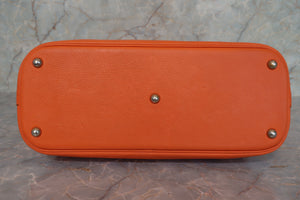 HERMES／エルメス ボリード35 トリヨンクレマンス オレンジ □G刻印 ハンドバッグ 700090226