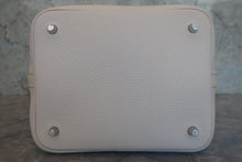 将图片加载到图库查看器，HERMES PICOTIN LOCK TOUCH MM Clemence leather/Swift leather Craie T刻印 Hand bag 800070092
