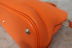 HERMES／エルメス ボリード35 トリヨンクレマンス オレンジ □G刻印 ハンドバッグ 700090226