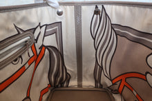 将图片加载到图库查看器，HERMES GARDEN PARTY PM Steeple Country leather Etoupe gray T刻印 Tote bag 600080210
