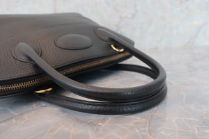 HERMES／BOLIDE 31 Clemence leather Black □L刻印 Shoulder bag 600090261