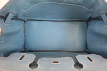 将图片加载到图库查看器，HERMES BIRKIN 30 Epsom leather Blue jean □K刻印 Hand bag 7000120232

