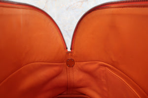HERMES／エルメス ボリード35 トリヨンクレマンス オレンジ □G刻印 ハンドバッグ 700090226