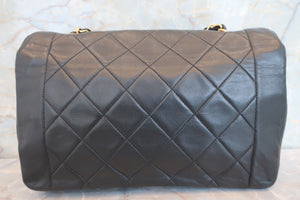 CHANEL/シャネル ダイアナマトラッセチェーンショルダーバッグ ラムスキン ブラック/ゴールド金具 ショルダーバッグ 700060141