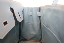 将图片加载到图库查看器，HERMES BIRKIN 30 Epsom leather Blue jean □K刻印 Hand bag 7000120232
