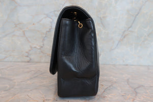CHANEL/シャネル ダイアナマトラッセチェーンショルダーバッグ ラムスキン ブラック/ゴールド金具 ショルダーバッグ 700060141